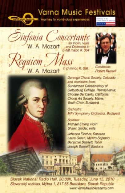 Choral-Orchestra Festival Tour to Central Europe