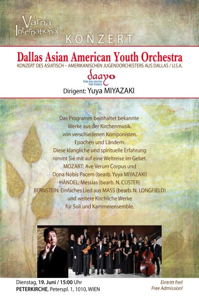 Dallas Asian American Youth Orchestra Tour