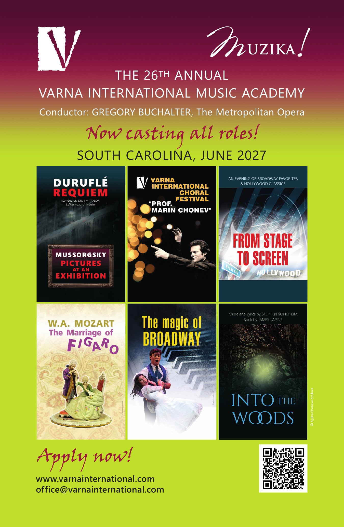 National Music Academy SC - June 2027 Poster (preview)