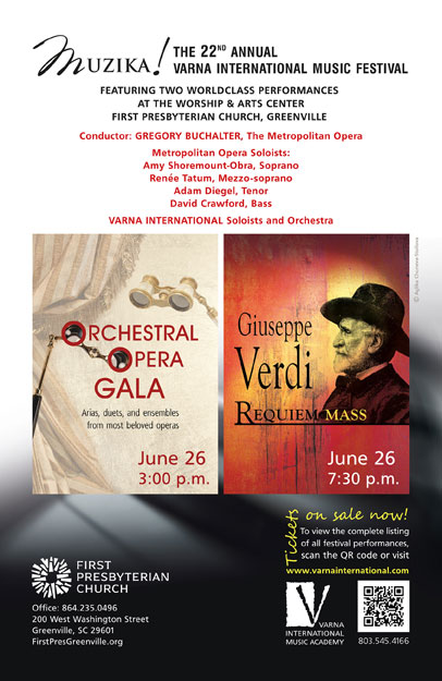Verdi Requiem and Opera Gala